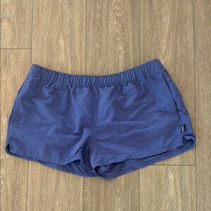 Patagonia Women's Athletic Shorts in Slate Blue